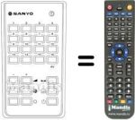 Télécommande équivalente Samsung RC218