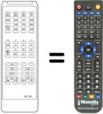 Télécommande équivalente RC352