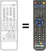 Replacement remote control Loewe RC659