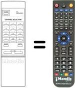 Télécommande équivalente RC92