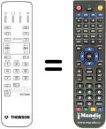 Télécommande équivalente RCT3006