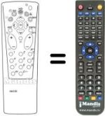 Télécommande équivalente RCT311