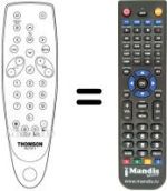 Télécommande équivalente RCT312