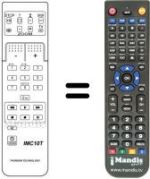 Télécommande équivalente RCT8000
