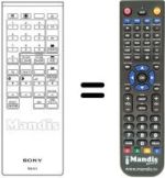 Gleichwertige Fernbedienung Sony RM611