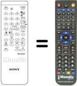 Gleichwertige Fernbedienung Sony KV-27XSTA