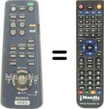 Télécommande équivalente RMT-V220