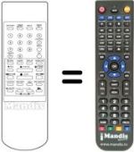 Télécommande équivalente RRMCG0131AJSA