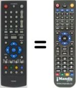 Replacement remote control Sharp 10240