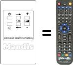 Replacement remote control REMCON841