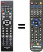 Télécommande équivalente REMCON1084
