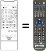 Télécommande équivalente Panasonic TNQ1442