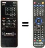Replacement remote control Panasonic NV-G33
