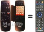 Télécommande équivalente Toshiba V454G