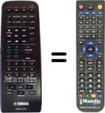 Télécommande équivalente Yamaha HTR-5830
