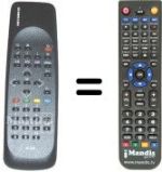 Télécommande équivalente RC500