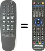 Télécommande équivalente Philips 313922889411