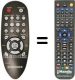 Gleichwertige Fernbedienung Samsung AK59-00103F