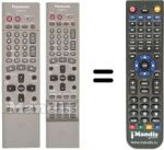 Replacement remote control Panasonic DMRE-30