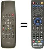 Télécommande équivalente Kathrein UFD558S
