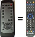 Replacement remote control 3M S15 ( PROJECTOR )