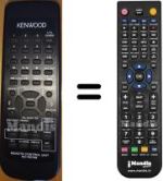 Télécommande équivalente Kenwood RC-R0708