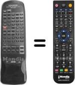 Télécommande équivalente RC-A3