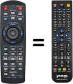 Télécommande équivalente MXAP