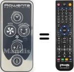 Replacement remote control Rowenta CS-00142774