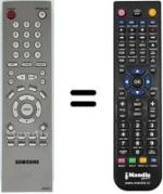 Télécommande équivalente 00092 M