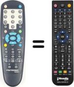 Replacement remote control Metronic 441593