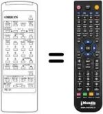 Télécommande équivalente 076G031011