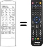 Télécommande équivalente 076G047070