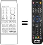 Télécommande équivalente 076L052030