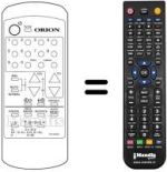 Télécommande équivalente 076L078080