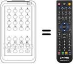 Replacement remote control 701 308 001