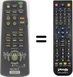 Replacement remote control Sony SLV-E 430