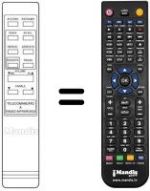 Replacement remote control AM 151910