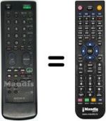 Gleichwertige Fernbedienung Sony KV-M 2101 D