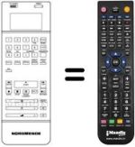 Replacement remote control V 2405