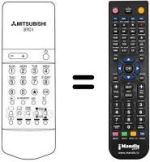 Télécommande équivalente 37C1