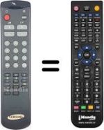 Télécommande équivalente 3F14-00034-842
