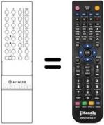Télécommande équivalente 40 KANAL