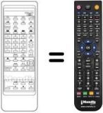 Télécommande équivalente 4AA4U1T0055