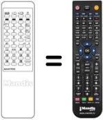 Télécommande équivalente 4AA4U1T0102