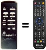 Télécommande équivalente 4AA4U1T0105