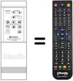 Télécommande équivalente 56.38878