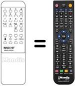 Télécommande équivalente 5702-B 2065 E-00