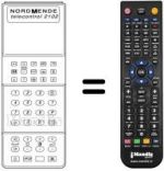 Gleichwertige Fernbedienung TELECONTROL 2102