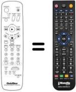 Télécommande équivalente 597-086F